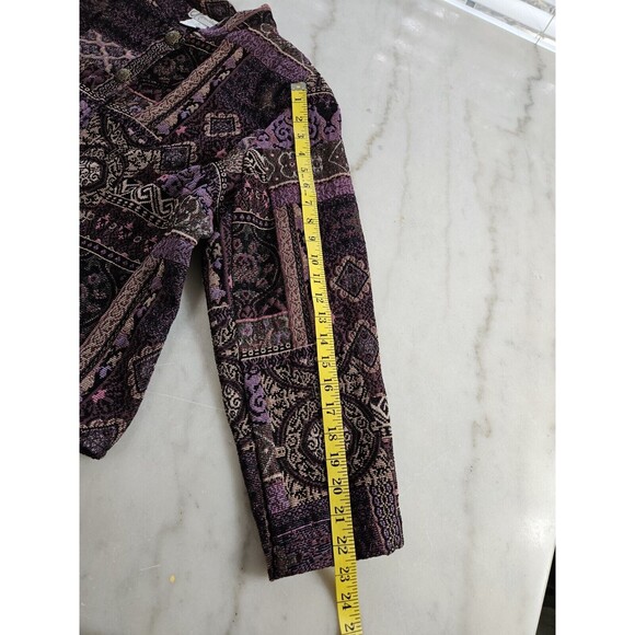 VTG Dressbarn Tapestry Blazer Women’s Jacket Size 1X, Vintage - Picture 9 of 10